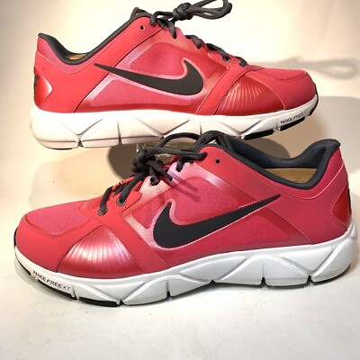 Nike Womens Free XT Quick Fit 415257-600 Pink Running Shoes Sneakers Size 12