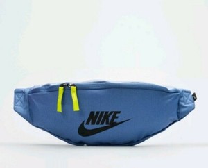 nike blue fanny pack