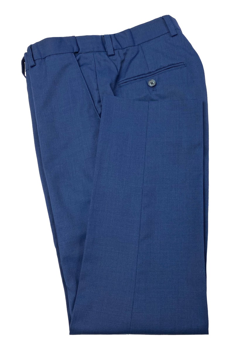 cobalt blue mens dress pants Slim Fit Dress Pants