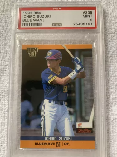1993 BBM Blue Wave #239 Ichiro Suzuki RC Rookie PSA 9 MINT
