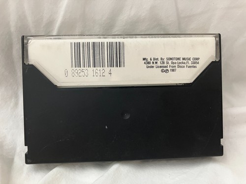 La Sonora Dinamita 16 Super Cumbias 1987 Sonotone Music Group Cassette - Bild 4 von 11