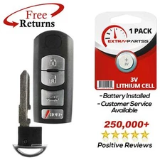Remote 4btn Smart Key Fob For Mazda (KR55WK49383)