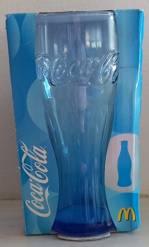 Mc Donalds Glas blau 2007 in der OVP