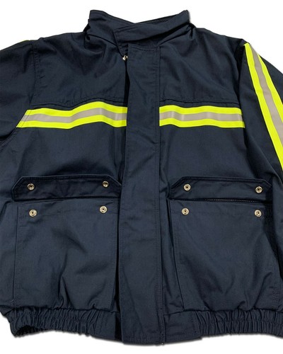 Red Kap Bomber Jacket Hi Vis Heavyweight Reflective Enhanced Vis Work Uniform - Picture 6 of 9
