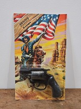 Jouet ancien neuf cow boy western pistolet revolver fabrication française