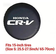 Size 2627cm 15in For Honda Crv Cr-v Spare Tire Cover Back Wheel Protector Bag