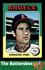 1975 Topps #139 Horacio Pina EX/EX+ X3733729