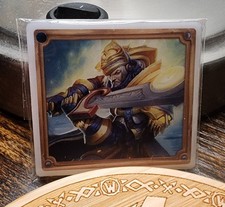 World Of Warcraft Geocoin - Z-man Blizzard Tirion Promotional Geocache Item