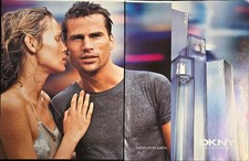2000 DKNY Print Ad Mark Vanderloo Esther Canadas Fragrance Vintage Magazine Ad
