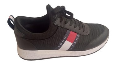 HILFIGER TOMMY JEANS DAMEN SNEAKER FLEXI RUNNER GR 40 WIE NEU NUR 1 x GETRAGEN