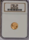 Photo of a 1889-P Gold Dollar from an eBay listing that sold on Jul 6, 2026