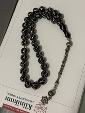 Orjinal Erzurum oltu tesbih, 1000 Ayar Gümüs Cakim, 925 Gümüs Püskül, Usta Isi