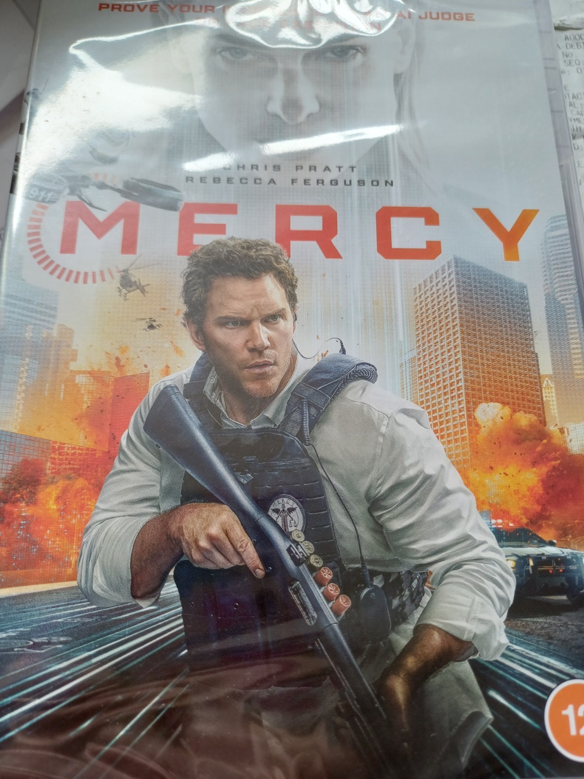 Mercy DVD SEALED Chris Pratt Free UK postage