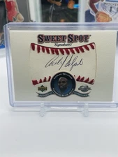 2001 Upper Deck Sweet Spot Carlos Delgado Signatures Auto #S-CD Blue Jays