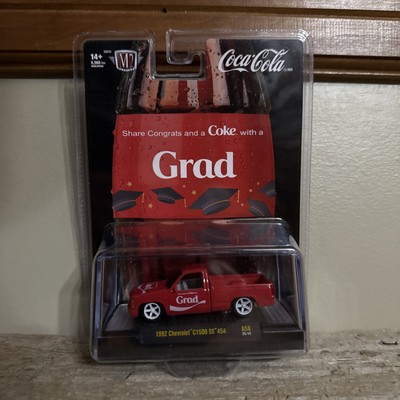 NEW 2025 M2 MACHINES Coca Cola “GRAD” Truck 1992 Chevrolet 1500 SS