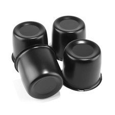 4Pcs 3.31" Push Through Wheel Center Caps Stainless Trailer Hub Cap for Truck