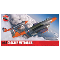 Gloster Meteor F8 Kit 1:48 Airfix Kit Aerei -D- Neues Modell