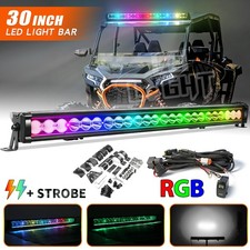 30 Led Light Bar Combo Rgb Halo Color Changing Chasing Strobe Remote Control 32 30 Led Light Bar Combo Rgb Halo Color Changing Chasing Strobe Remote Control 32