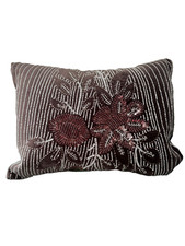 Ralph Lauren Avery Collection Barkin Reversible Velvet Decor Pillow NWT 275
