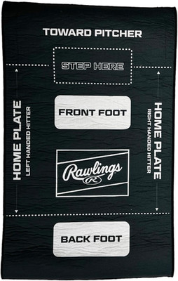 Rawlings | Youth Hit Training Mat | Visual Batting Stance & Foot Placement Train