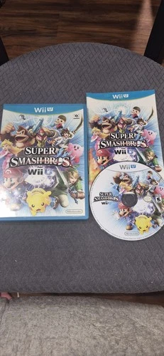 Super Smash Bros. For Wii U (Nintendo Wii U, 2014 - CIB Game, Case, Manual