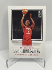 2018 WNBA #106 Myisha Hines-Allen Rookie RC Dallas Wings Mystics Sky /500