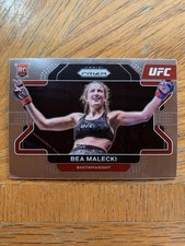 2022 panini prizm Bea Malecki RC #17 UFC Bantamweight 
