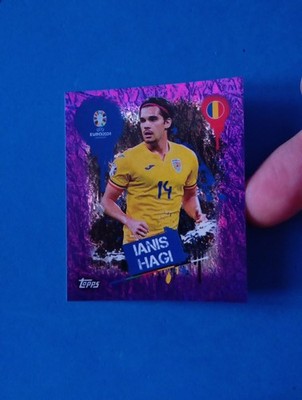 Topps UEFA Euro 2024 Sticker/ Ianis Hagi # PURPLE / LILA