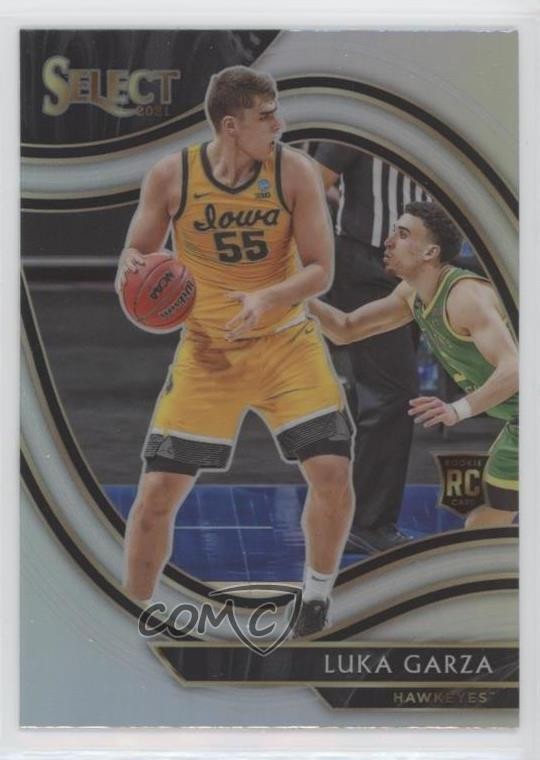 2021 Panini Chronicles Draft Picks Select Silver Luka Garza #298 Rookie RC 3wu