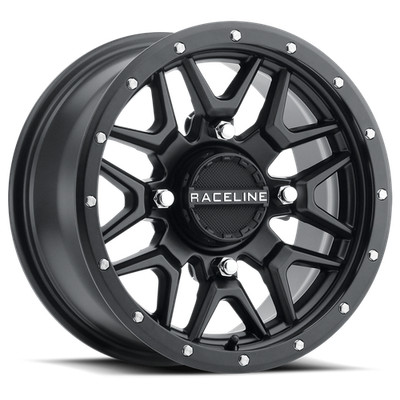 RACELINE 2018 Sector Crew 1000 Hisun KRANK WHEEL 14X7 4/110 5+2 (+10MM) BLACK A9