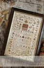 Needleworker’s Sampler Cross Stitch Pattern by Brenda Gervais w/ Directions