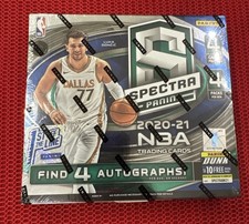 2020-21 PANINI NBA SPECTRA HOBBY FOTL  BOX - 4 AUTOS - ANTHONY EDWARDS RC?