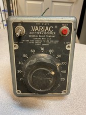 General Radio W5MT Variac, 0-140V load