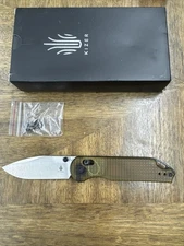 Kizer Assassin EDC Folding Pocket Knife Nitro-V Blade PEI Handle V3549A1 Camping