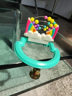 Buntes Wellensittichspielzeug für den Käfig mit Glöckchen, neu