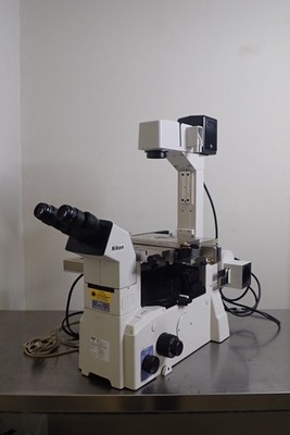 Nikon Eclipse TE2000-S Inverted Microscope T-DH w/ PI P-734.2CL XY Nanoposition