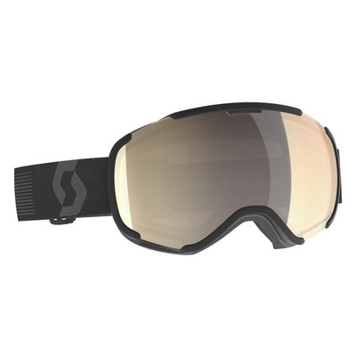 Scott Faze II Skibrille in schwarz mit bronzefarbenen lichtempfindlichen Gläsern