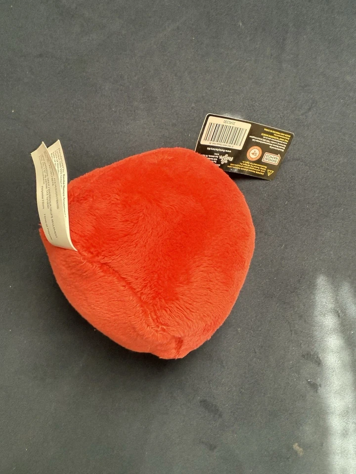 Nuevo Pac-Man Ghost Blinky Peluche 5" Juguete de Peluche Años 80 Arcade Raro Videojuego Pacman Foto 3 de 3