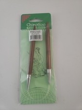 Knitting Needles ChiaoGoo Circular Premium Bamboo 24" 60cm Patina US 15 10mm 