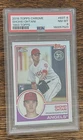 2018 Topps Chrome Shohei Ohtani 83 Topps refractor ROOKIE graded PSA 8 Dodgers