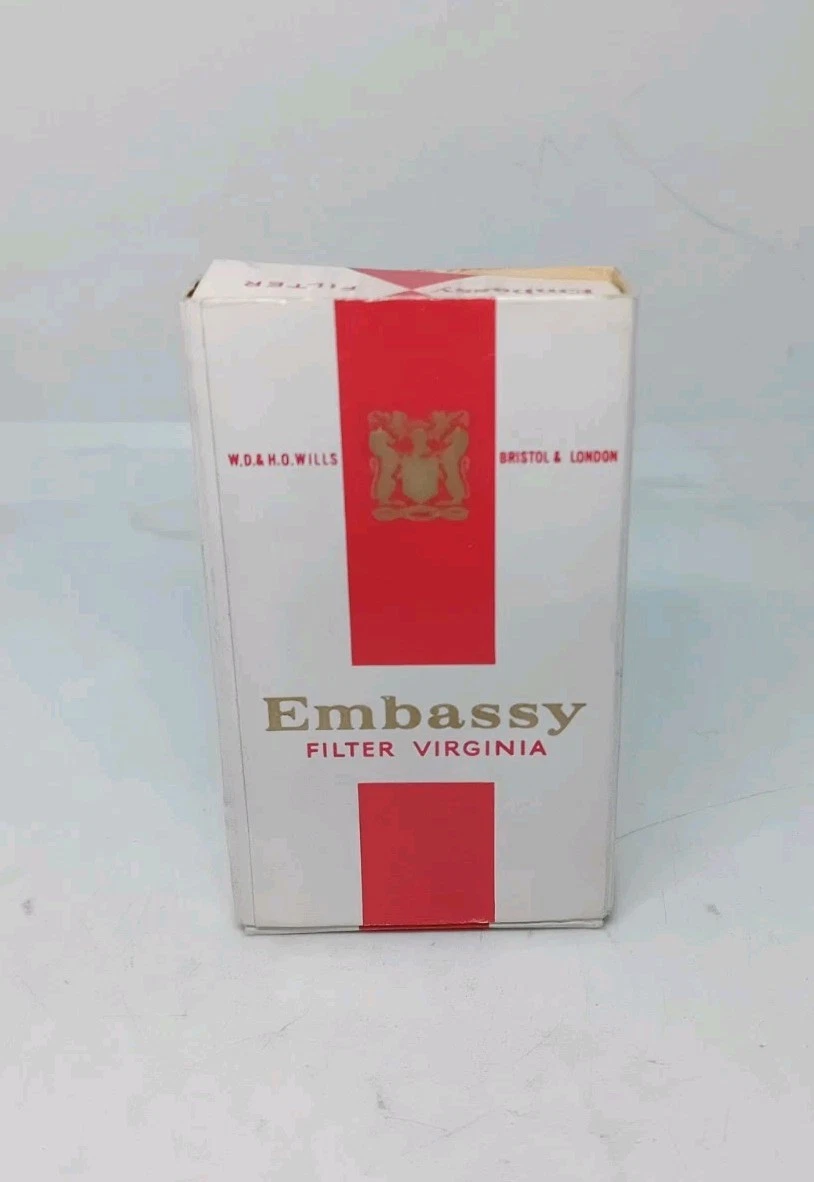 embassy no 6 cigarettes price Embassy Collectable Cigarette Packets for sale