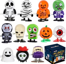Max Fun 12pcs Halloween Wind Up Toys Assortment for Kids Party...