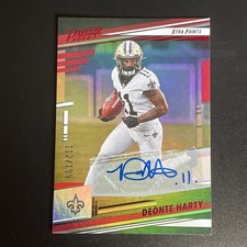 2022 Panini Prestige Deonte Harty Autograph RED  XTRA POINTS 112 /199 Saints