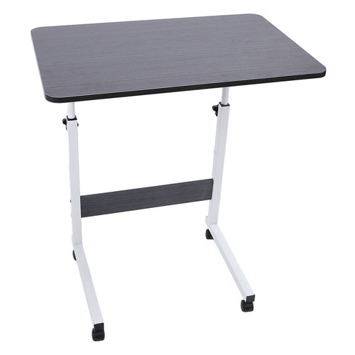 (31.5x15.7in Black)Sofa Bed Side Table Mobile Laptop Computer Desk Cart Over US - Picture 15 of 22