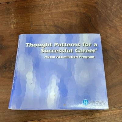 Lou Tice   Thought Patterns for a Successful Career CD 2010 Self-Help The