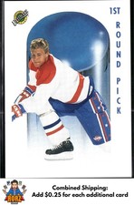 1991 Ultimate Draft #69 Markus Naslund Pittsburgh Penguins