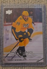 2025-26 Upper Deck Series 1 - Young Guns Ozzy Wiesblatt #212 (RC)
