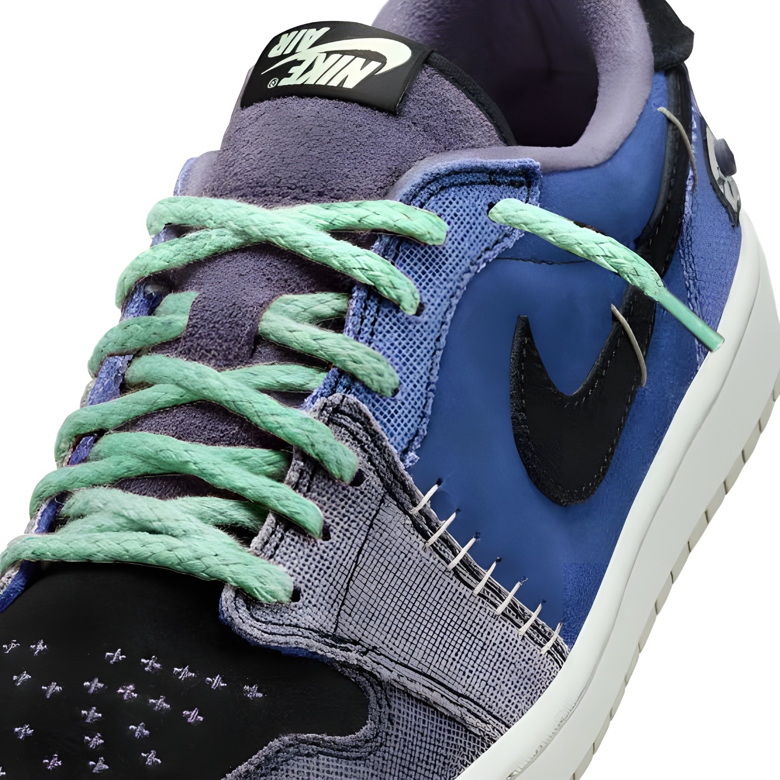 Zion Williamson Voodoo Tiffany Thick Rope Shoelaces Laces AJ1 AF1 Travis SB Dunk