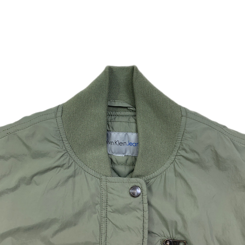 Calvin Klein Women's Quilted Bomber Jacket, XS thumbnail 4