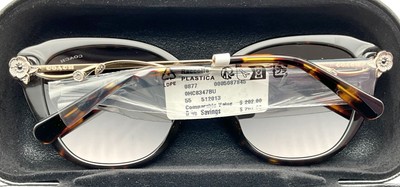 COACH Womens Sunglasses HC8347BU 512013 - 55mm Lens - Dark  display picture 1